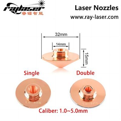 High Accuracy Fiber Laser Precitec Raytools Nozzle for Laser Cutting Machine Professional