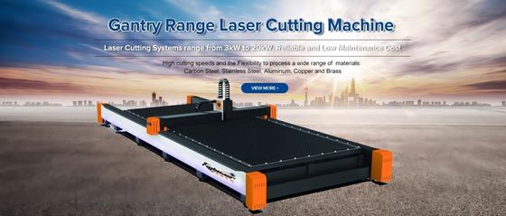 Low Maintenance Cost Gantry Fiber Laser Cutting Machine for Continuous Wave Operation