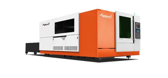 Quick Fast 6kw Laser Cutting Machine with Full Enclosed Cover and Cypcut Control System