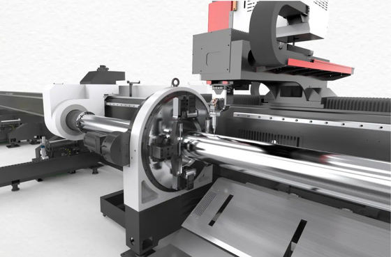 Product 3D Tube Laser Cutting Machines with Water Cooling and FSCUT5000B Control Software