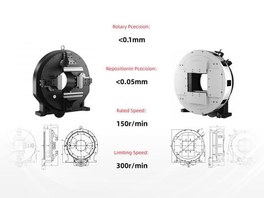 FSCUT Control System Laser 3D Tube Pipe Metal Cutting Machine for Continuous Operation