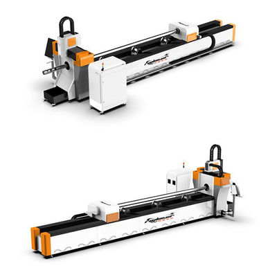 Stainless Steel Laser Tube Cutting Machine for Metal Pipe and Profiles at High Speed