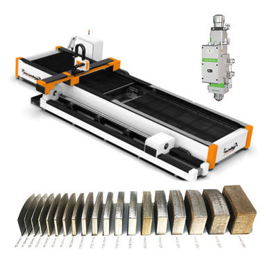 2000w Raytools Laser Head Metal Fiber Laser Cutting Machine for Stainless Steel Plate