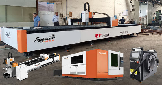 Raytools Laser Head Fiber Laser Cutting Machine for Stainless Steel and Carbon Steel