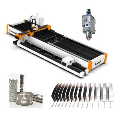 Low Maintenance Laser Cut Metal Tube Aluminium Fiber Cutting Machine with Rotary Cutter